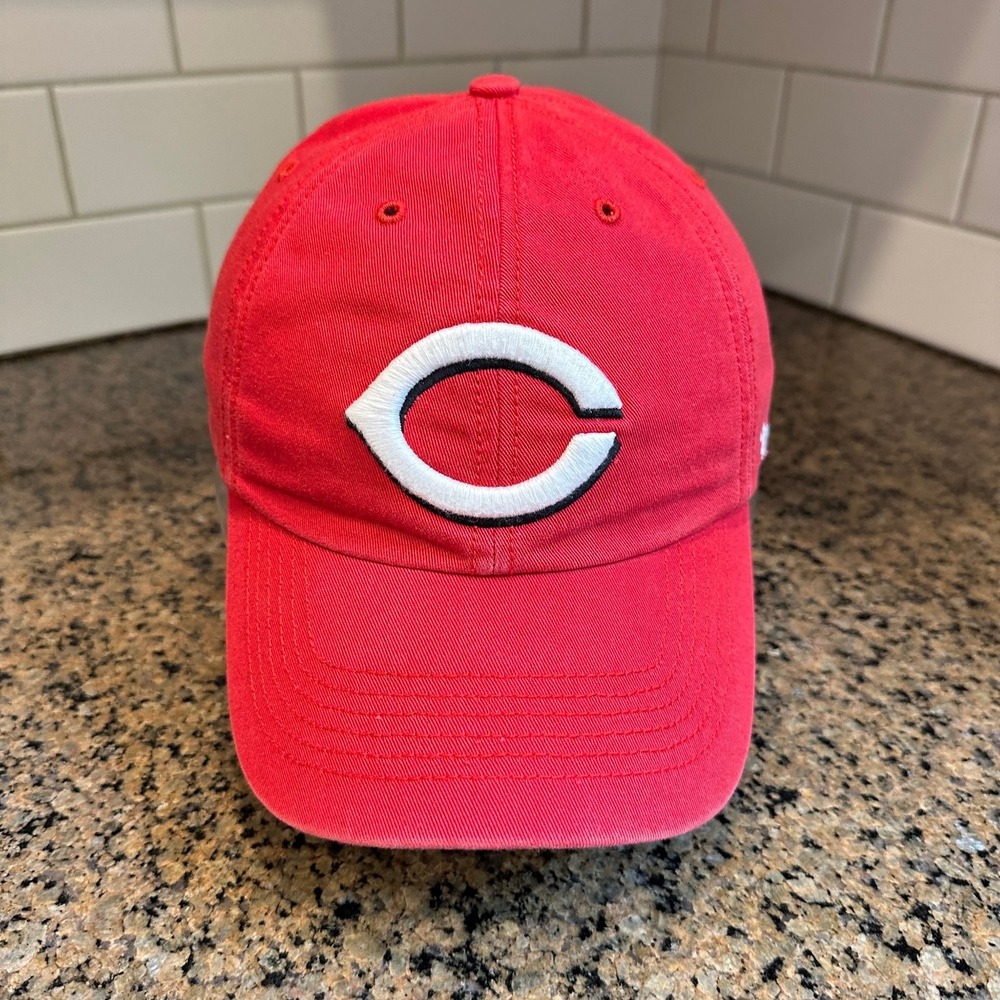 Cincinnati Reds Hat '47 FRANCHISE Fitted Men's Red Green Undervisor MLB Baseball